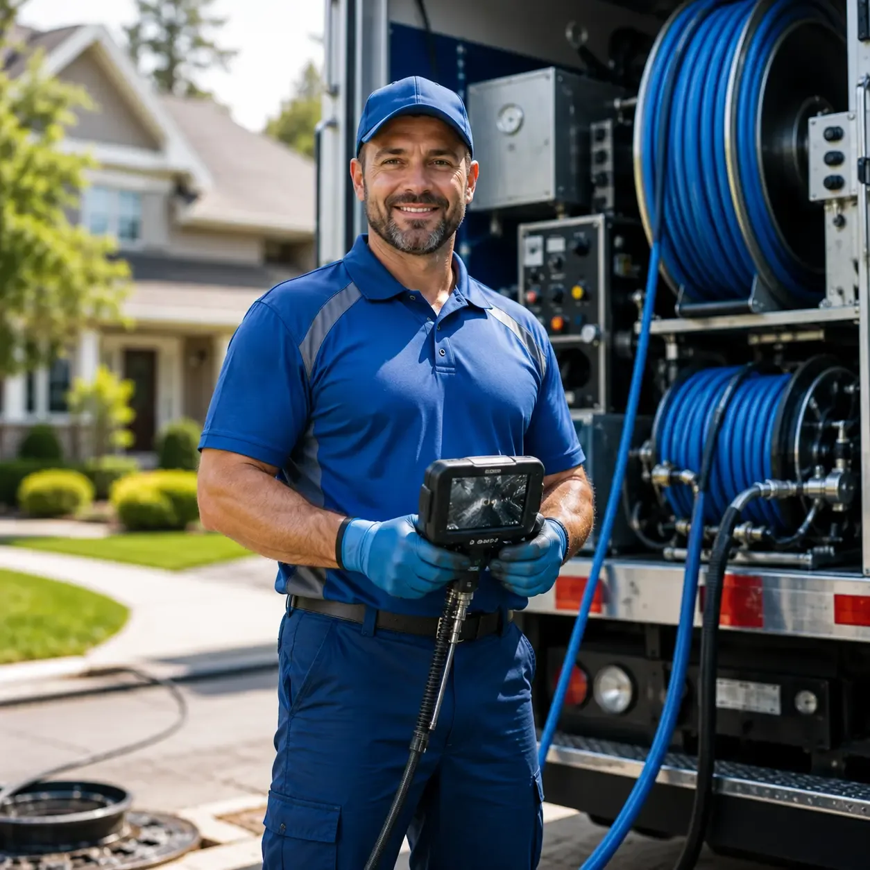 Local outdoor drain cleaning specialists in Dry Creek, LA